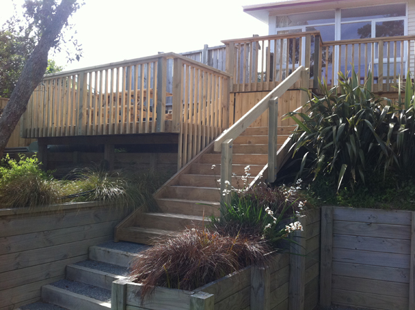 Deck and Stairs